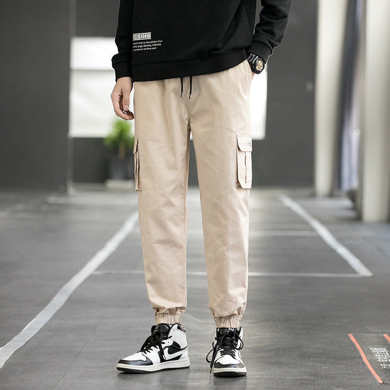 Men's Techwear Cargo Joggers | Streetwear Army-Style Trousers