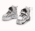 Men's High-Top Trainers | Space-Themed Casual Shoes