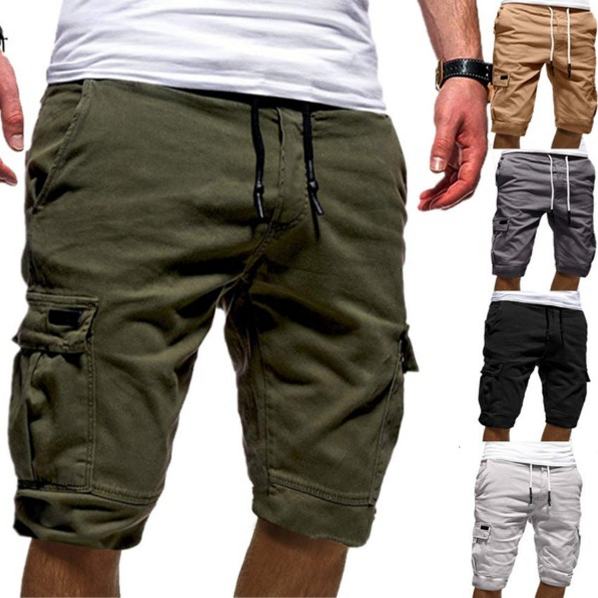Men's Combat Cargo Shorts | Casual Sports Gym Trousers