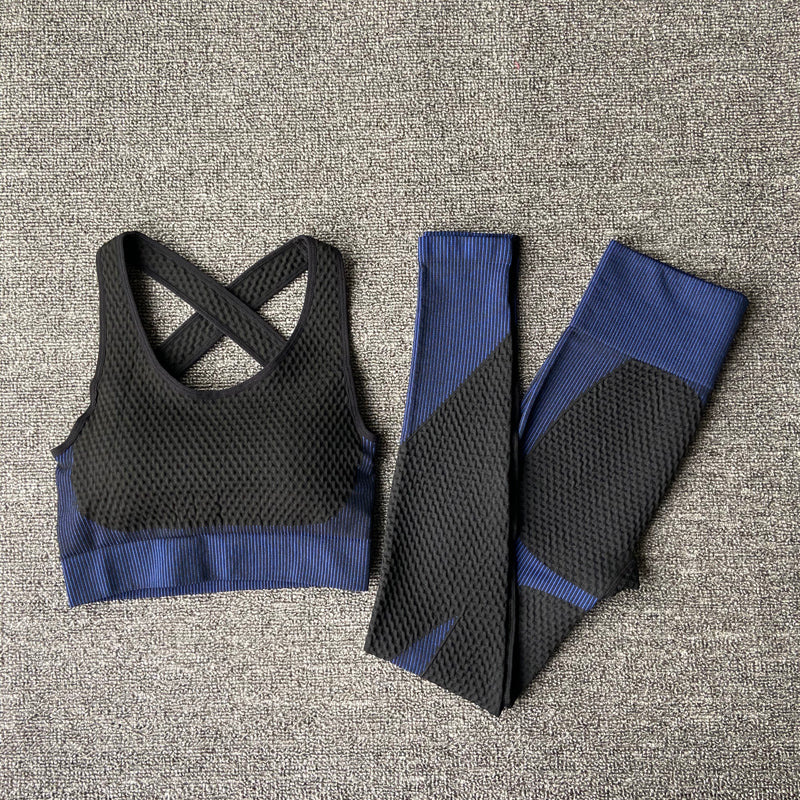 Women's Seamless Activewear Set | Yoga Gym Fitness Outfit