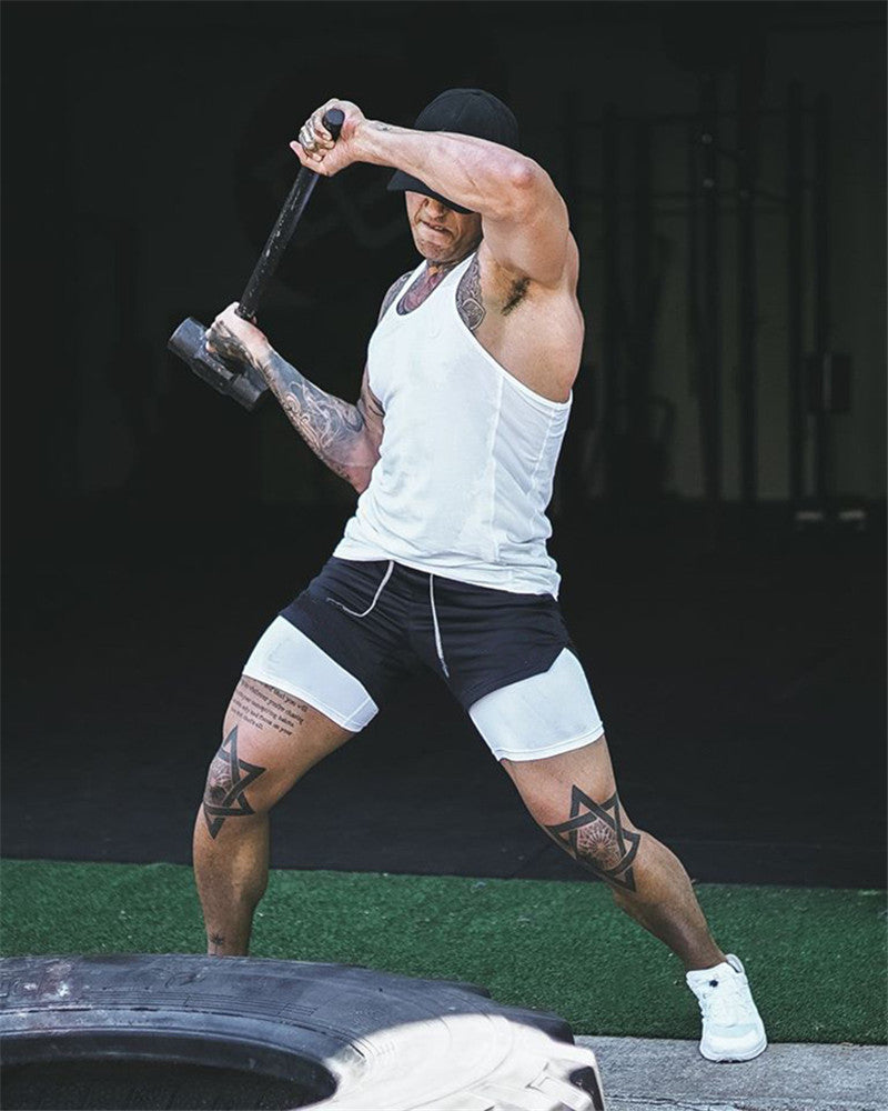 Men's 2-in-1 Running Shorts | Summer Sports Shorts