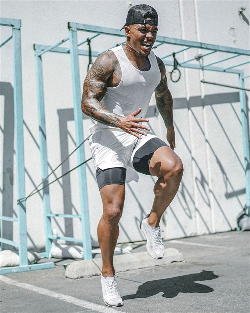 Men's 2-in-1 Running Shorts | Summer Sports Shorts