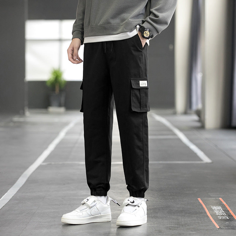 Men's Techwear Cargo Joggers | Streetwear Army-Style Trousers
