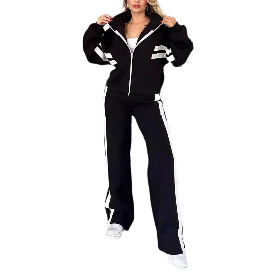 Women's White Sport Two-Piece Set