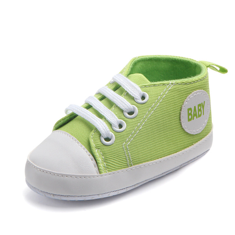 Canvas Baby Trainers | Non-Slip First-Step Shoes