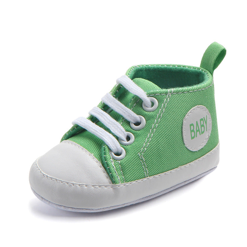 Canvas Baby Trainers | Non-Slip First-Step Shoes