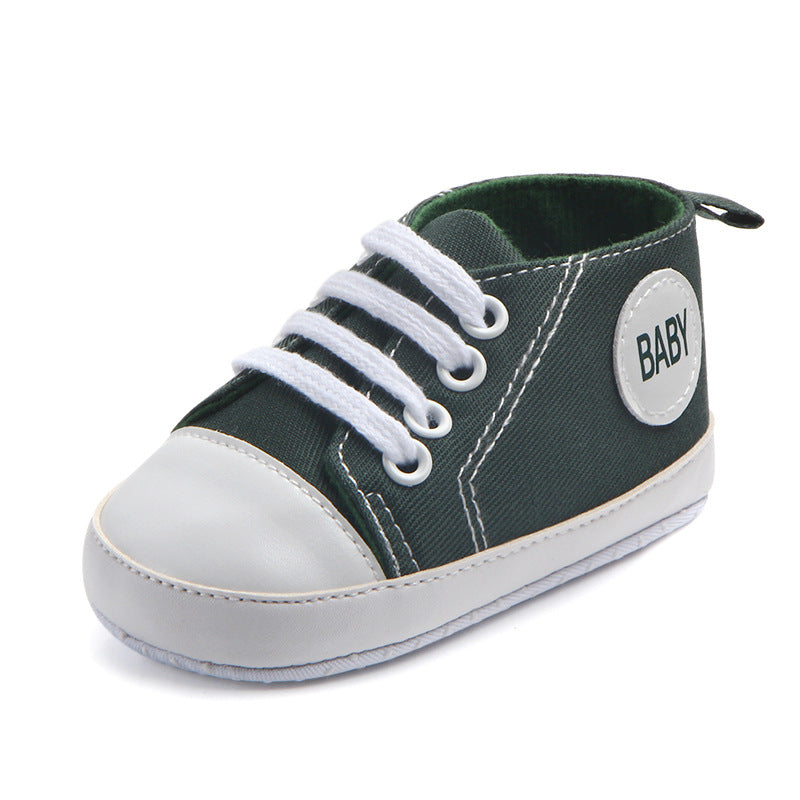 Canvas Baby Trainers | Non-Slip First-Step Shoes