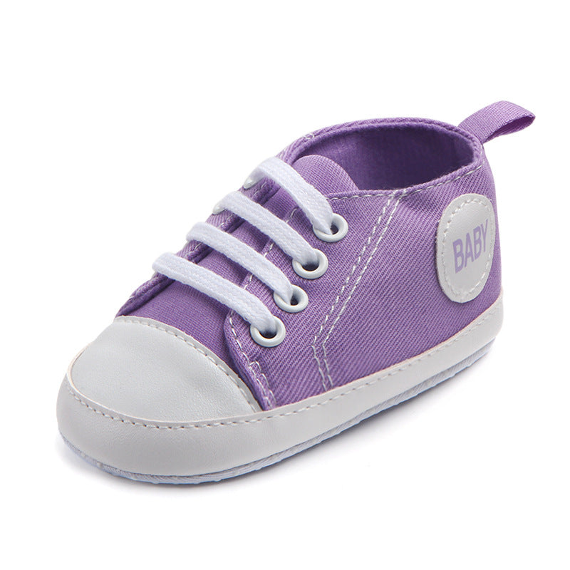 Canvas Baby Trainers | Non-Slip First-Step Shoes