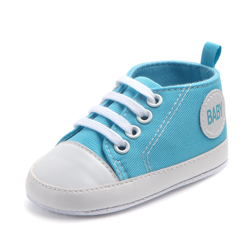 Canvas Baby Trainers | Non-Slip First-Step Shoes