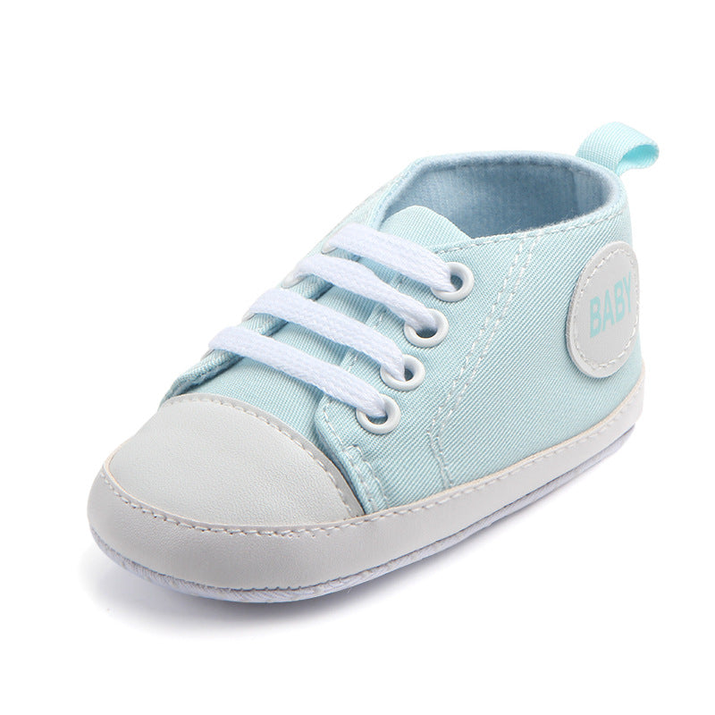 Canvas Baby Trainers | Non-Slip First-Step Shoes