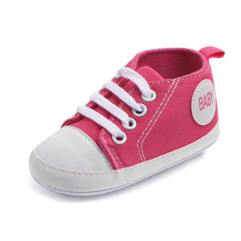 Canvas Baby Trainers | Non-Slip First-Step Shoes