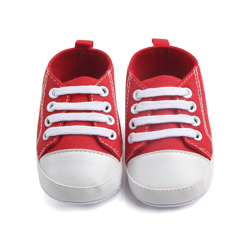 Canvas Baby Trainers | Non-Slip First-Step Shoes