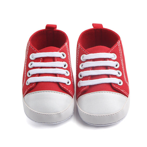Canvas Baby Trainers | Non-Slip First-Step Shoes