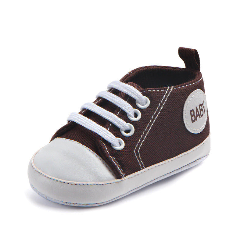 Canvas Baby Trainers | Non-Slip First-Step Shoes