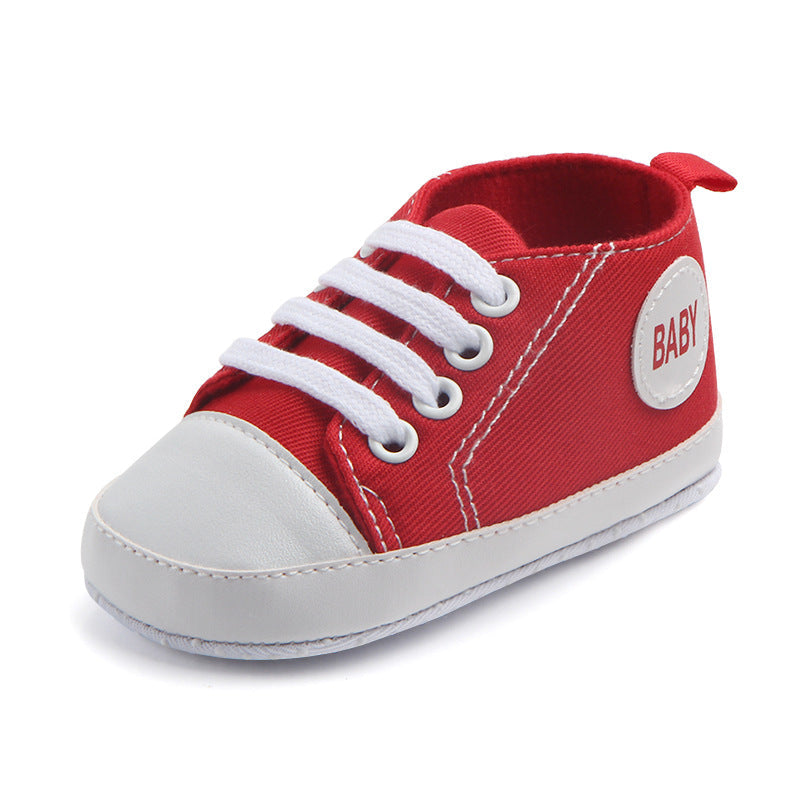 Canvas Baby Trainers | Non-Slip First-Step Shoes
