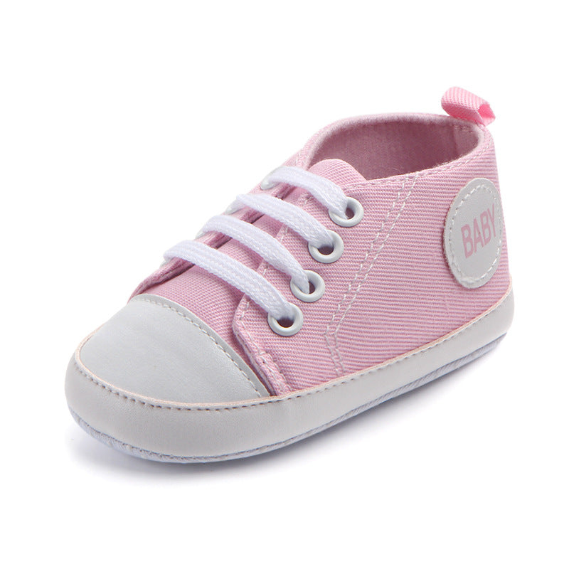 Canvas Baby Trainers | Non-Slip First-Step Shoes