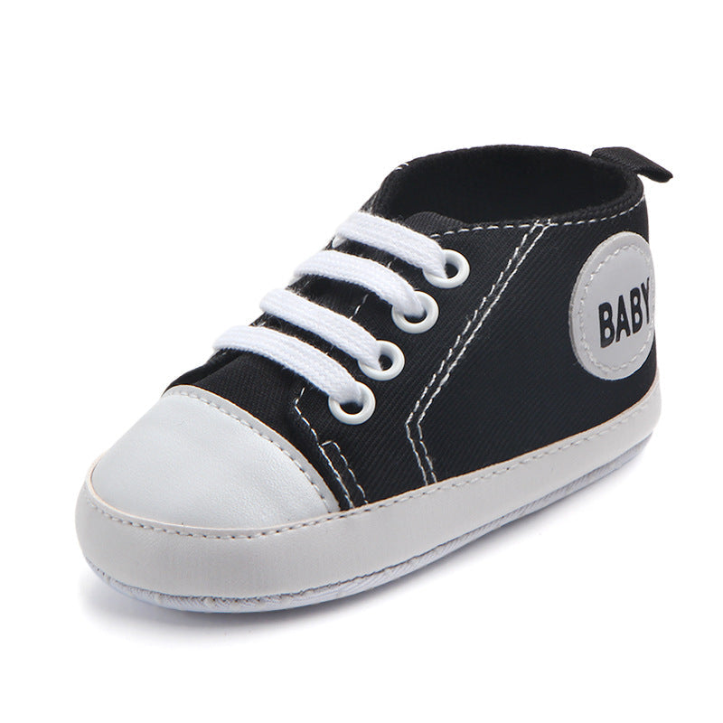 Canvas Baby Trainers | Non-Slip First-Step Shoes
