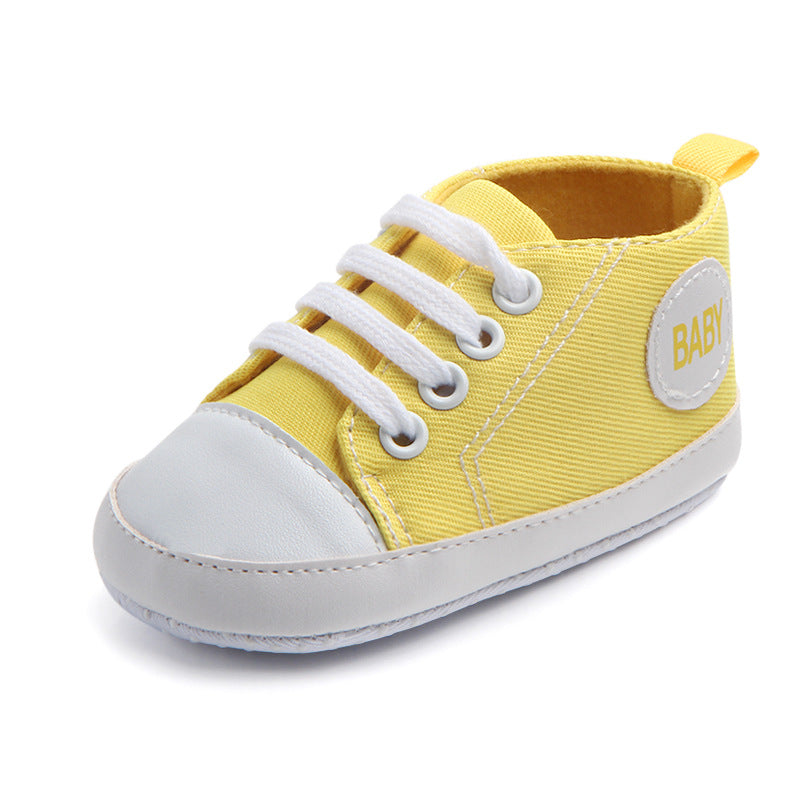 Canvas Baby Trainers | Non-Slip First-Step Shoes