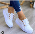 Women's Platform Loafers | Square Toe Slip-On Shoes