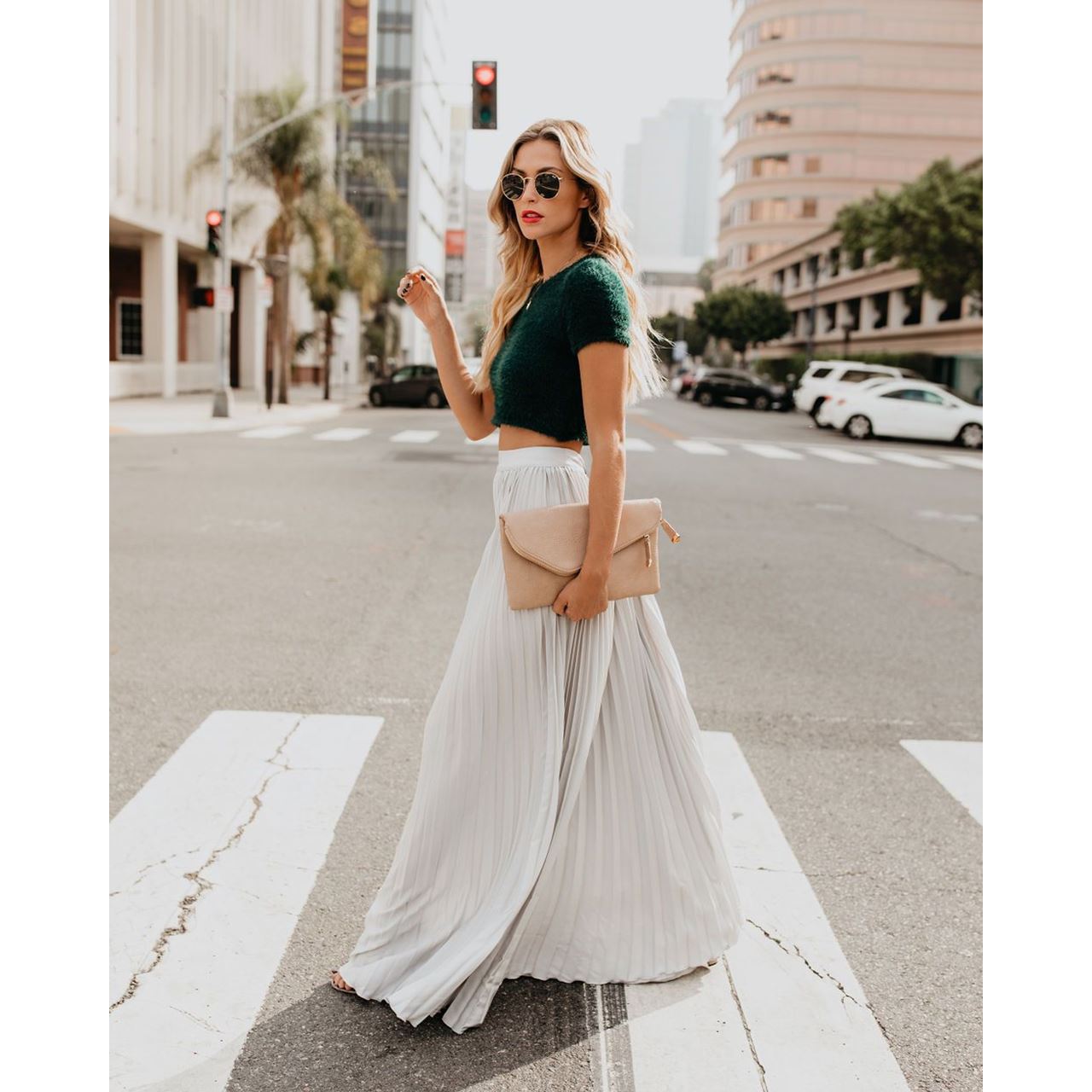 Women's High-Waist Maxi Skirt | Casual Long Skirt