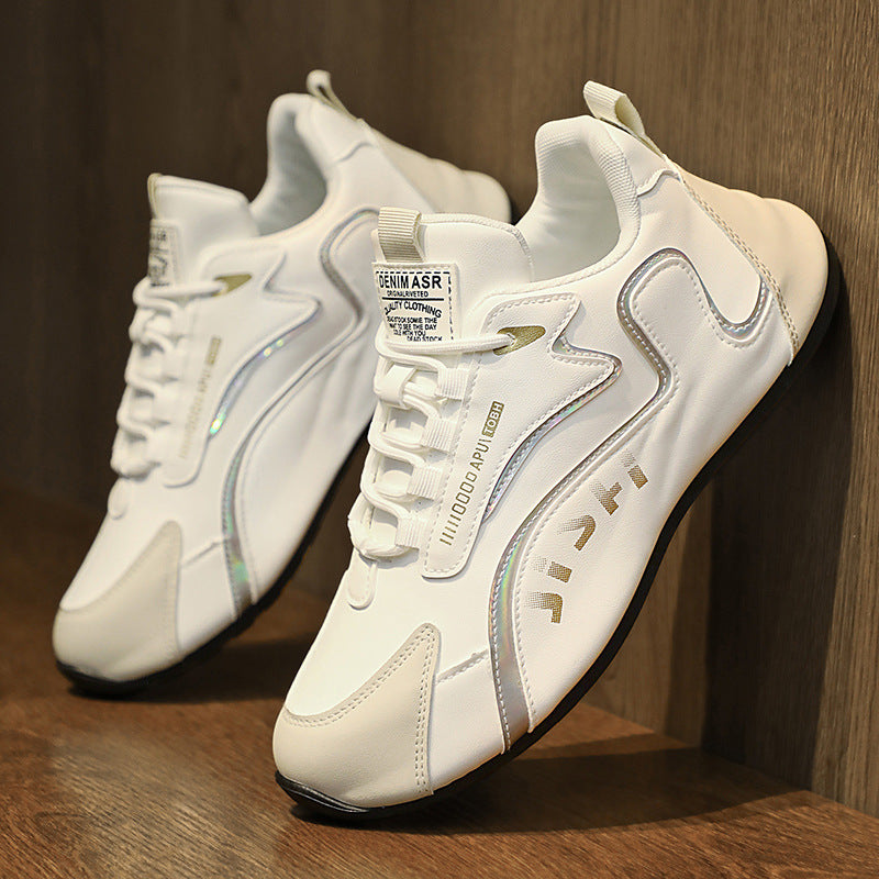 Men's Colour-Block Trainers | Breathable Dad-Style Running Shoes