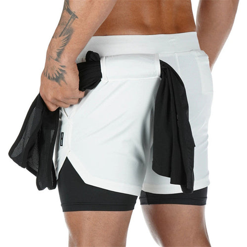 Men's 2-in-1 Running Shorts | Summer Sports Shorts
