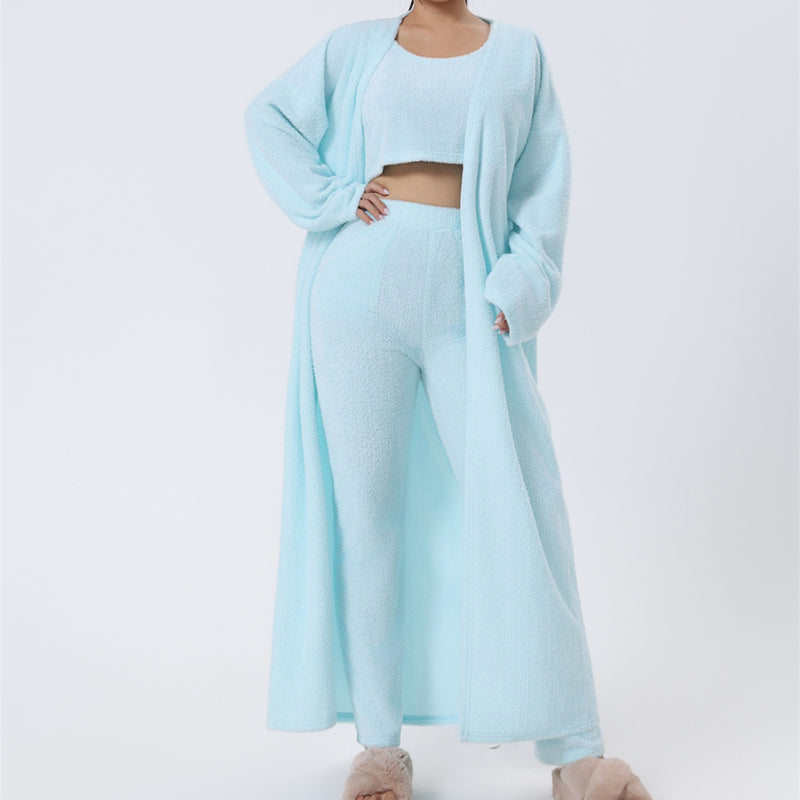 Women's 3-Piece Loungewear Set | Cosy Winter Pyjama Outfit