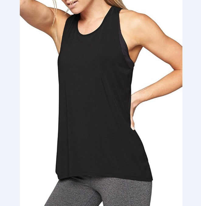 Women's Racerback Yoga Tank | Sleeveless Gym Fitness Vest