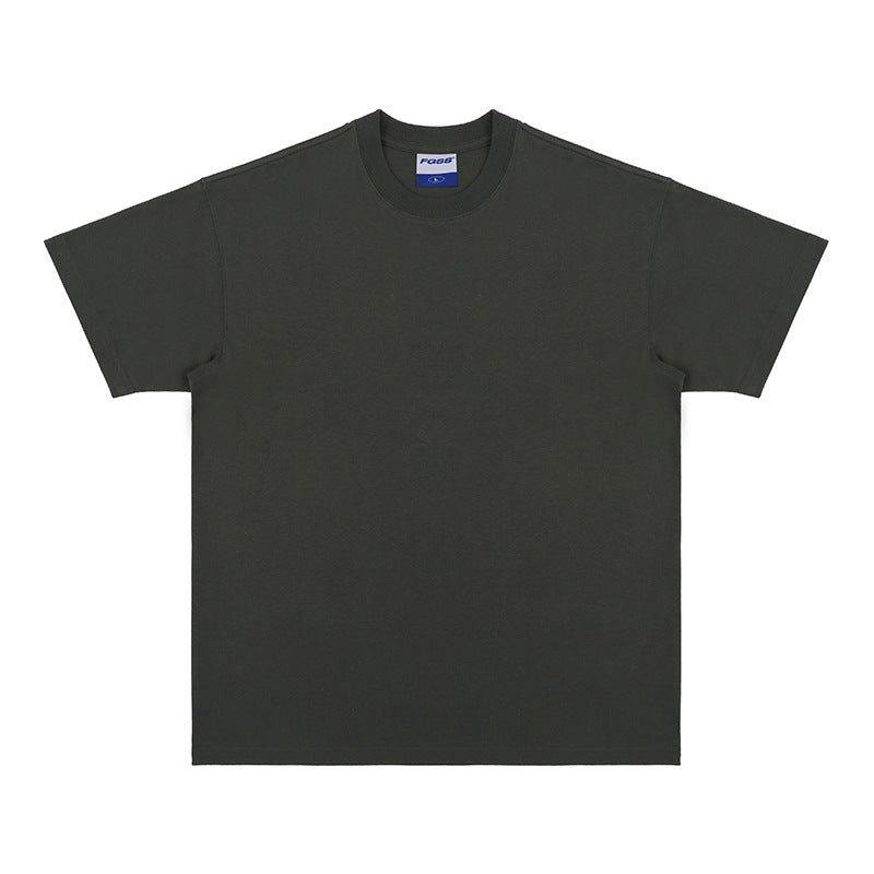 Unisex Oversized Cotton T-Shirt | Loose Fit Solid Colour