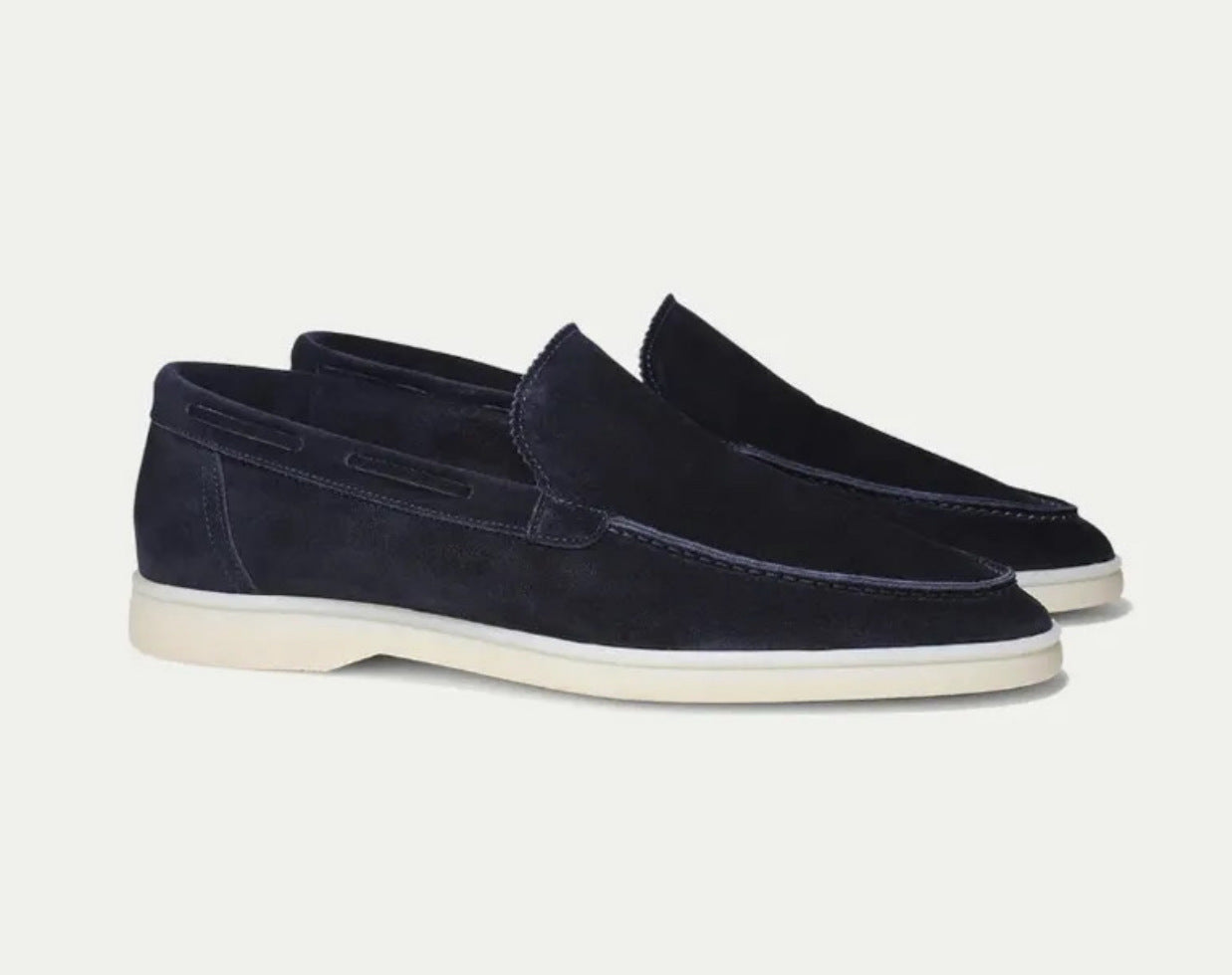 Men's Suede Slip-On Loafers | Matte Casual Shoes