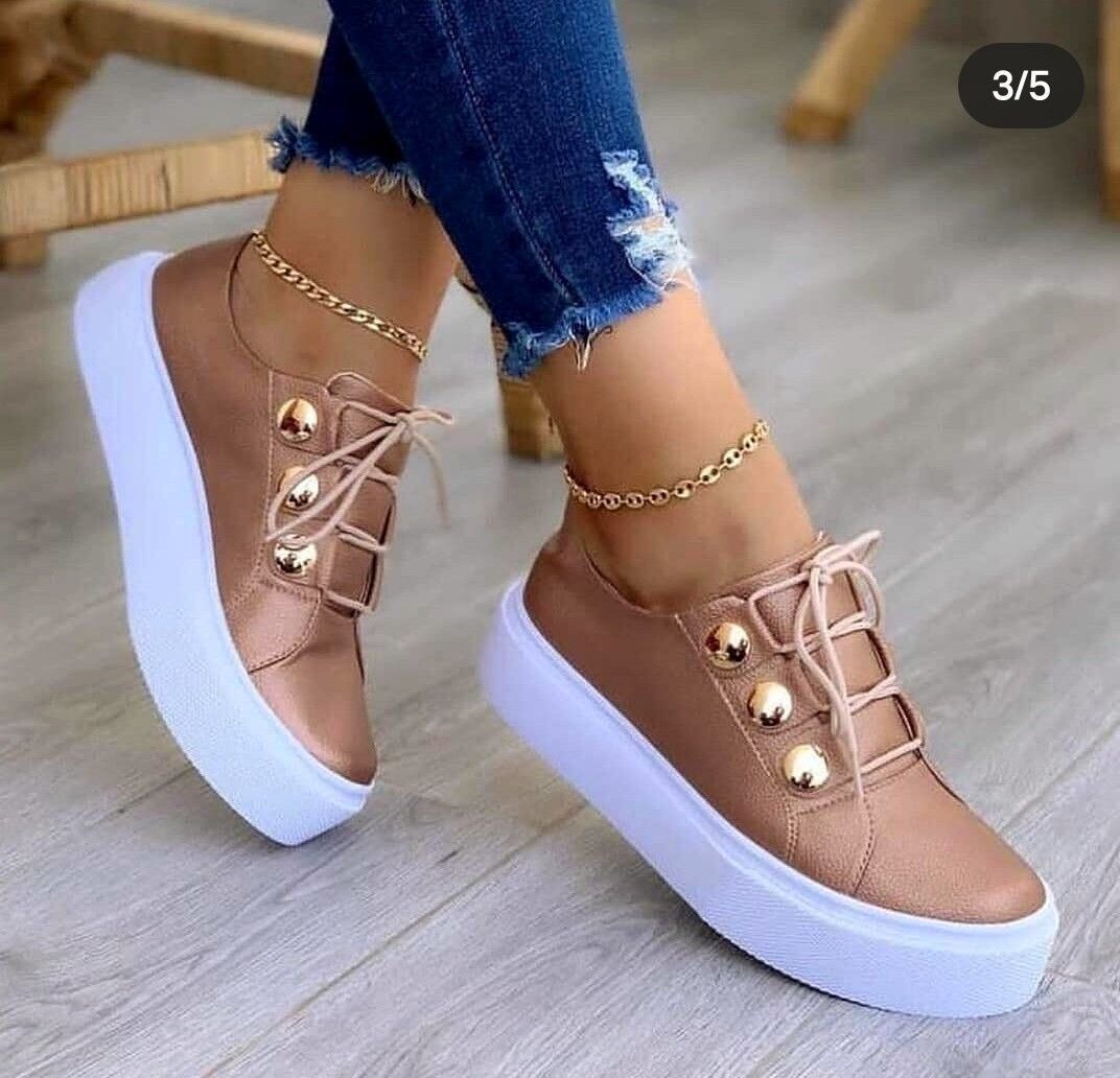 Women's Platform Loafers | Square Toe Slip-On Shoes