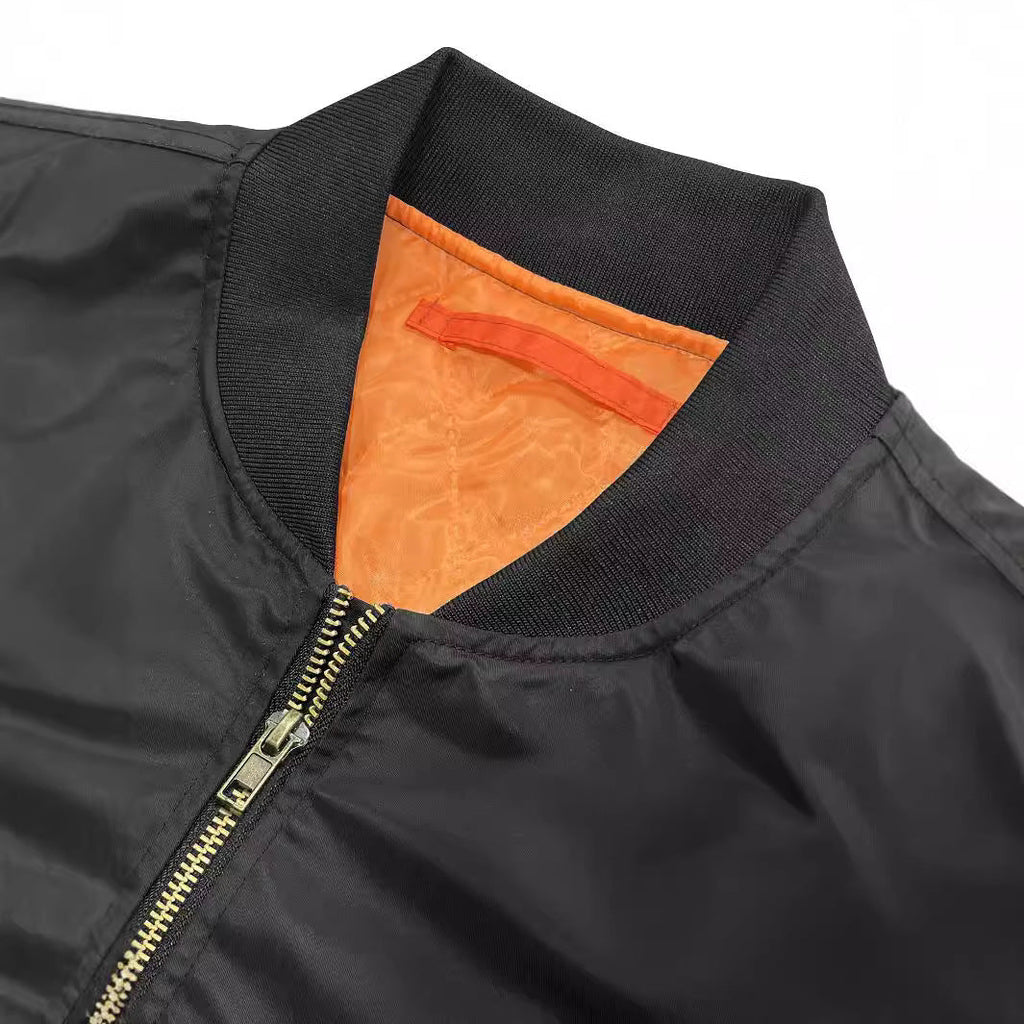 Men's Pilot Baseball Jacket | Spring Autumn Zip Coat