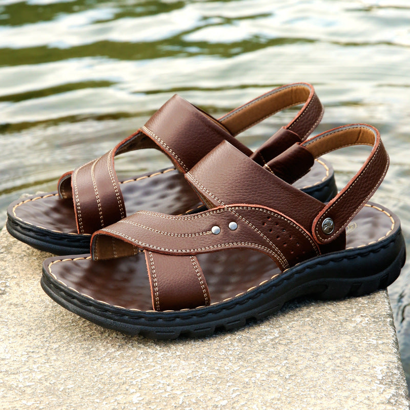 Men's Adjustable Slide Sandals | Summer Beach Sandals