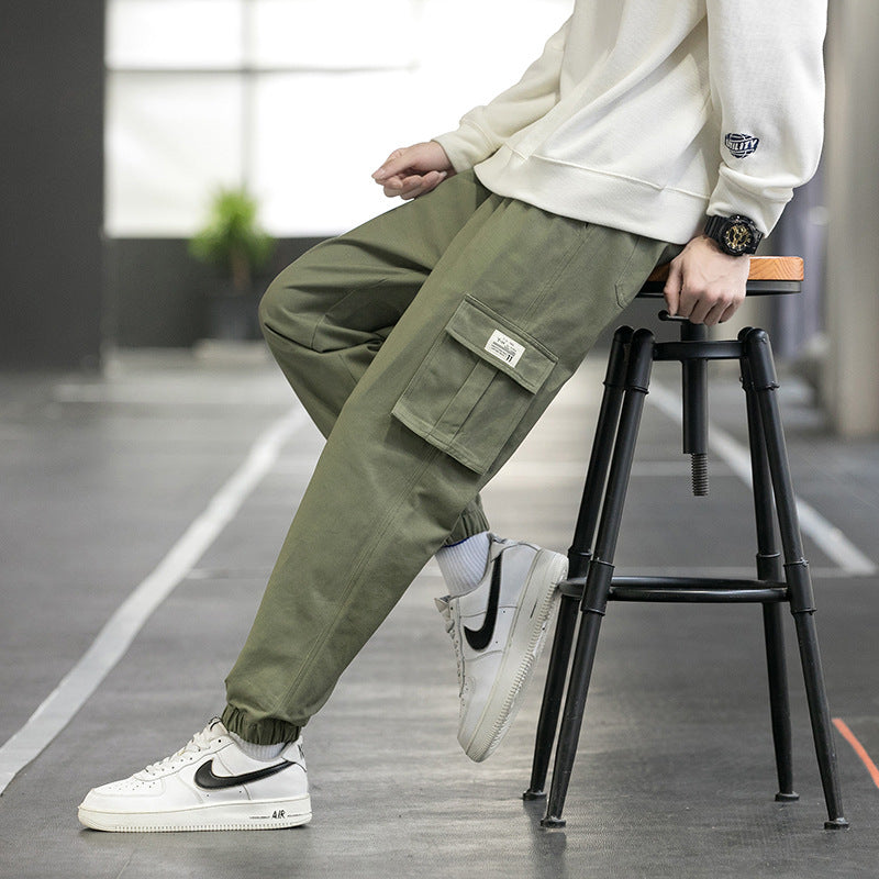 Men's Techwear Cargo Joggers | Streetwear Army-Style Trousers