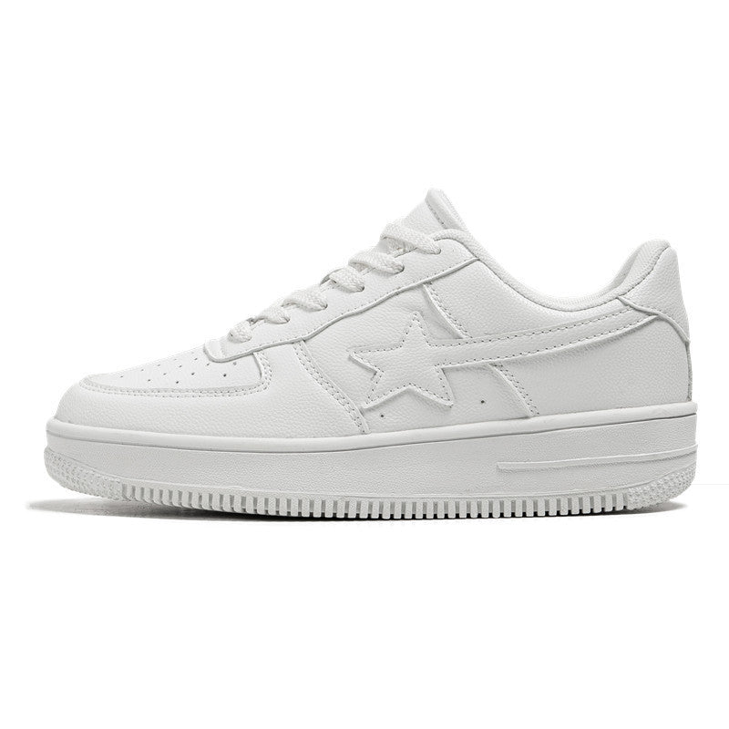 Men's Chunky Sole White Trainers | Casual Fashion Shoes