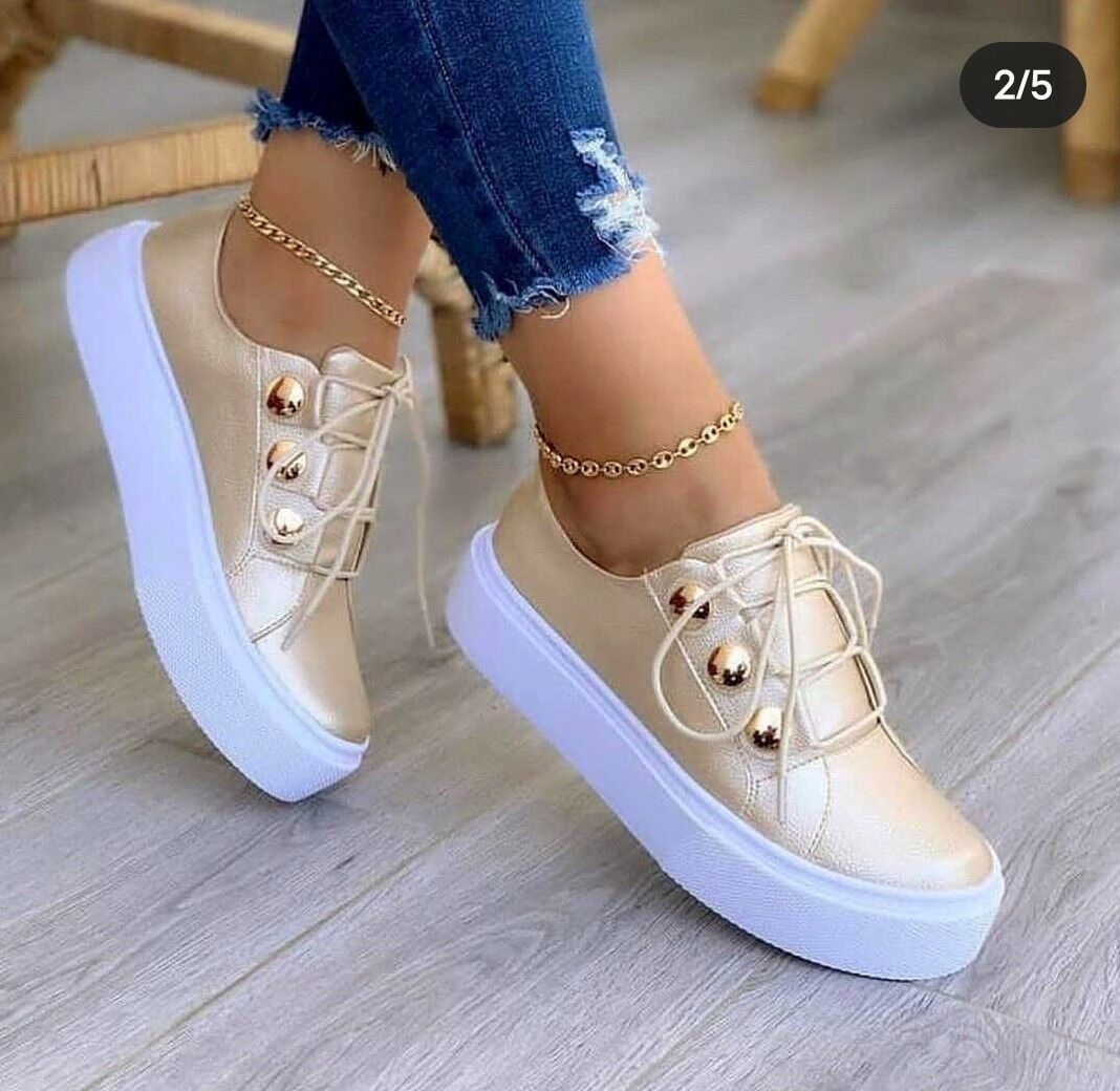 Women's Platform Loafers | Square Toe Slip-On Shoes