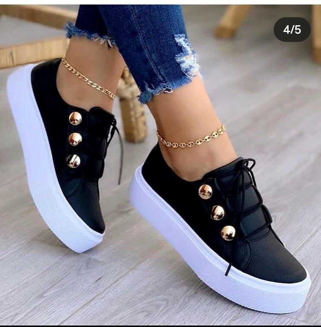 Women's Platform Loafers | Square Toe Slip-On Shoes