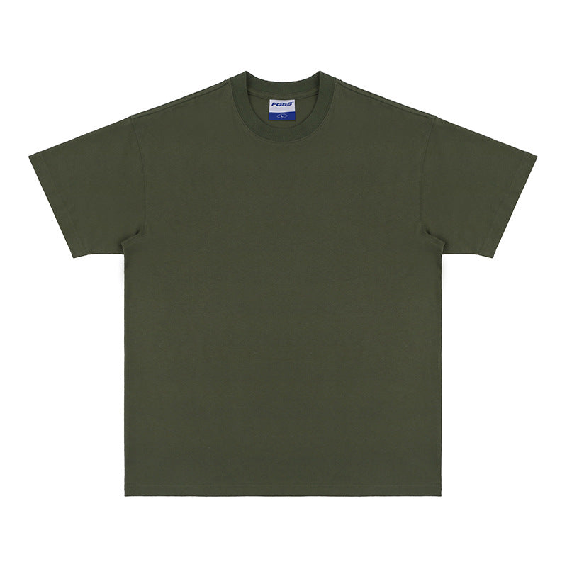 Unisex Oversized Cotton T-Shirt | Loose Fit Solid Colour